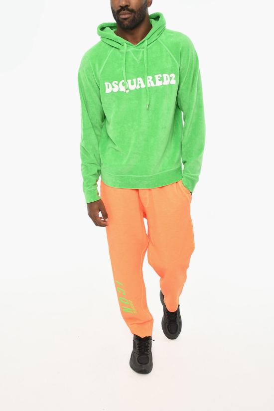  디스퀘어드2 후드 티셔츠 S71GU0578 S24515 669 Green - DSQUARED2