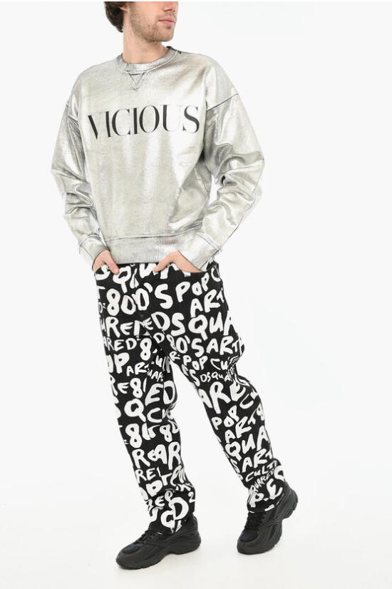  디스퀘어드2 긴팔 티셔츠 S74GU0288 S25030 994 Silver - DSQUARED2