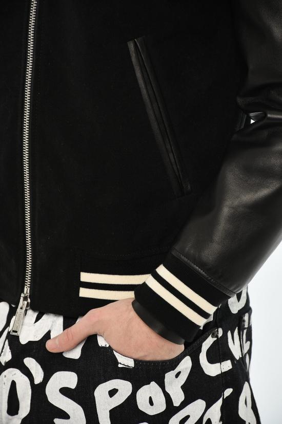  디스퀘어드2 가죽 자켓 S79AM0040 S54807 900 Black - DSQUARED2