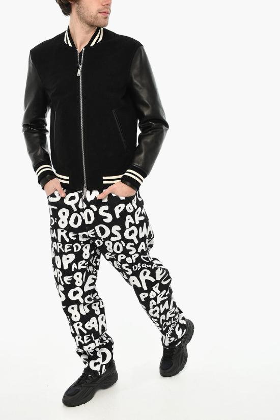  디스퀘어드2 가죽 자켓 S79AM0040 S54807 900 Black - DSQUARED2