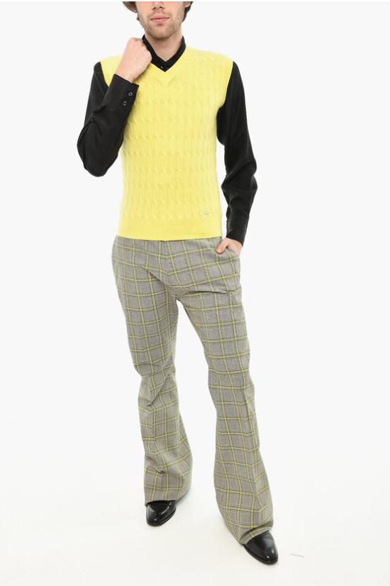  디스퀘어드2 니트 베스트 S74HA1381 S18309 172 Yellow - DSQUARED2