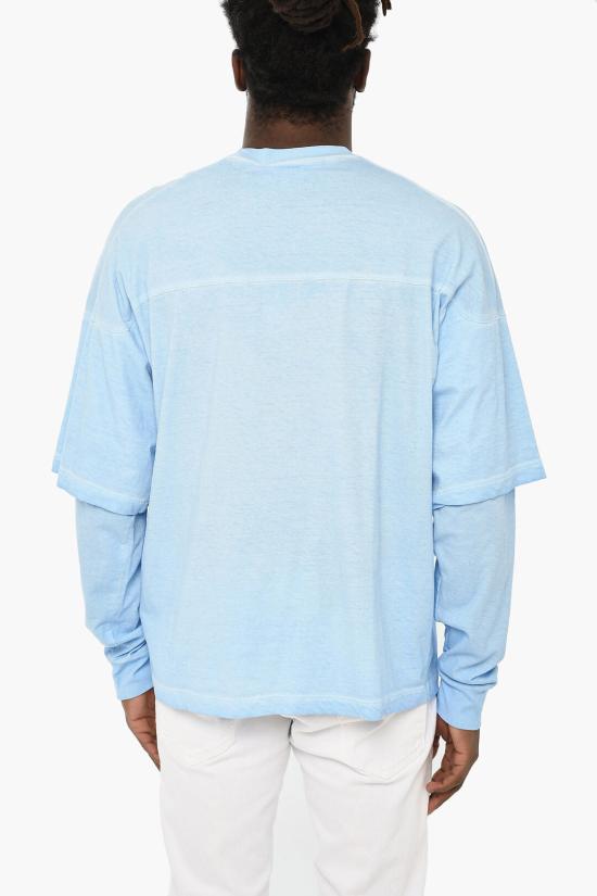  디스퀘어드2 반팔 티셔츠 S71GD1345 S22507 472 Blue - DSQUARED2