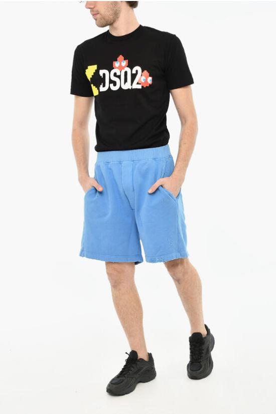 디스퀘어드2 숏팬츠 S71MU0764 S25140 483 Blue - DSQUARED2