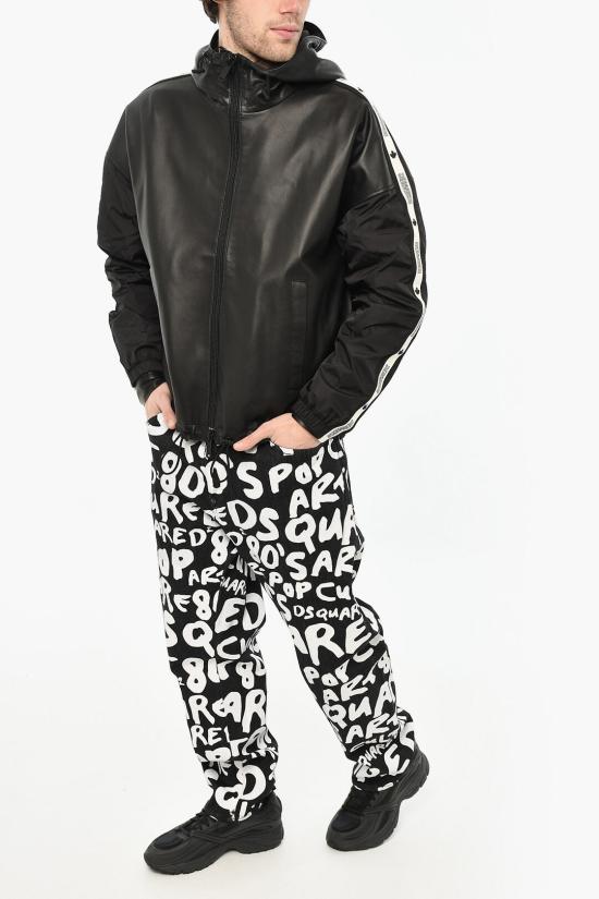  디스퀘어드2 가죽 자켓 S74AM1253 SY1491 900 Black - DSQUARED2