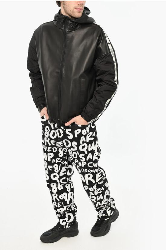  디스퀘어드2 가죽 자켓 S74AM1253 SY1491 900 Black - DSQUARED2