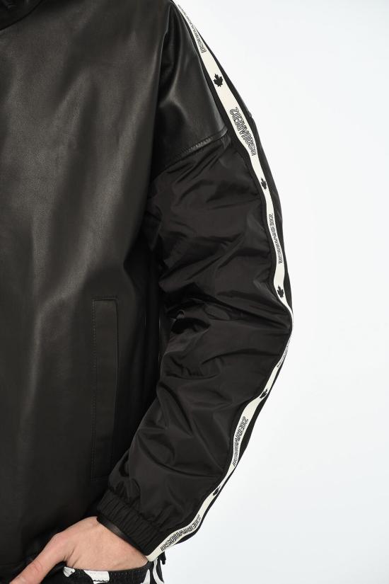  디스퀘어드2 가죽 자켓 S74AM1253 SY1491 900 Black - DSQUARED2