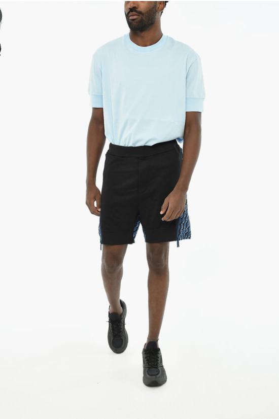  디스퀘어드2 숏팬츠 S74MU0715 STJ354 961 Blu Nero - DSQUARED2