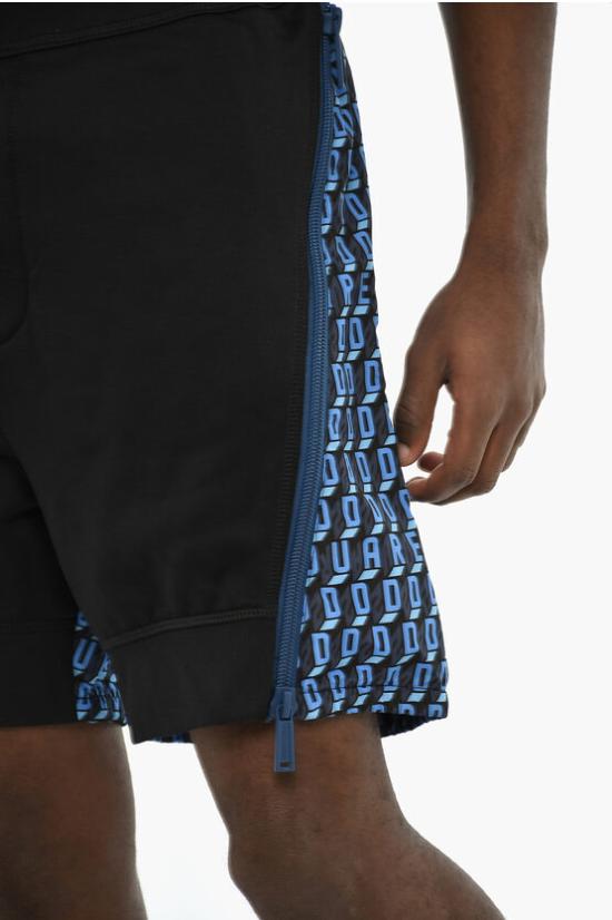  디스퀘어드2 숏팬츠 S74MU0715 STJ354 961 Blu Nero - DSQUARED2