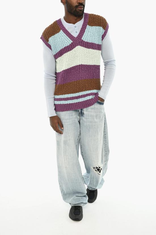  디스퀘어드2 니트 베스트 S71HA1209 S18210 961 Multicolor - DSQUARED2