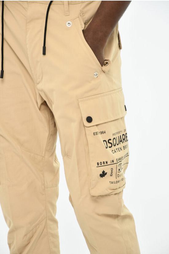  디스퀘어드2 카고 팬츠 S74KB0470 S53839 110 Beige - DSQUARED2