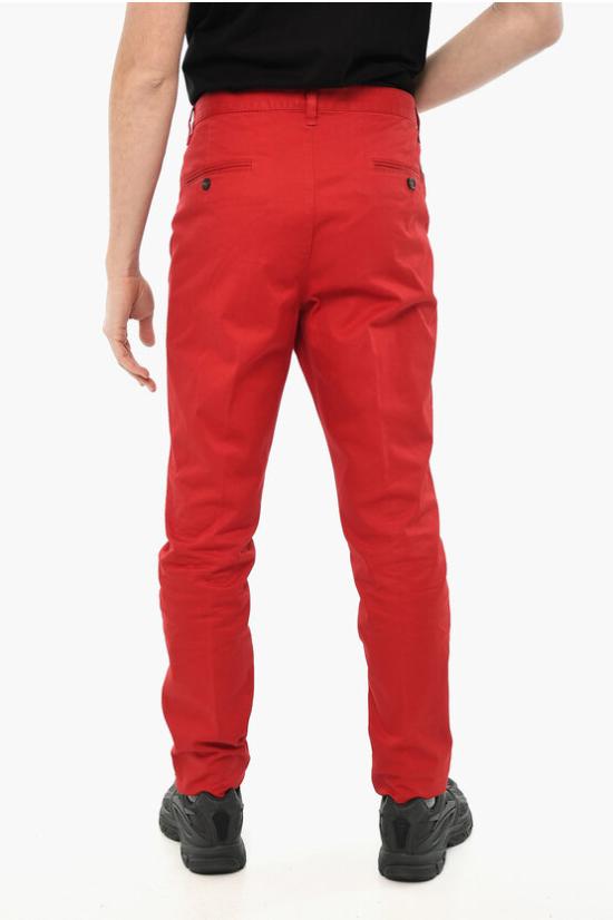  디스퀘어드2 치노 팬츠 S74KA0991 S39021 307 Red - DSQUARED2