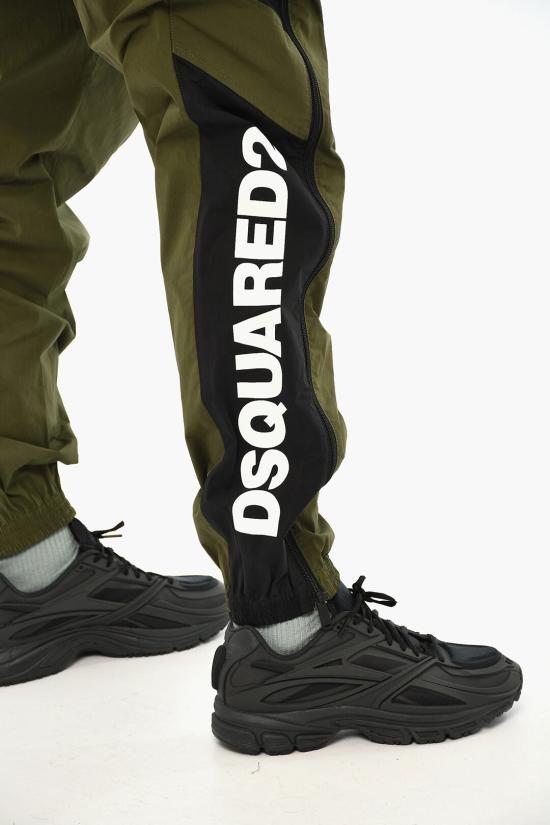  디스퀘어드2 스트레이트 팬츠 S74KB0800 S53578 726 Nero Verde - DSQUARED2