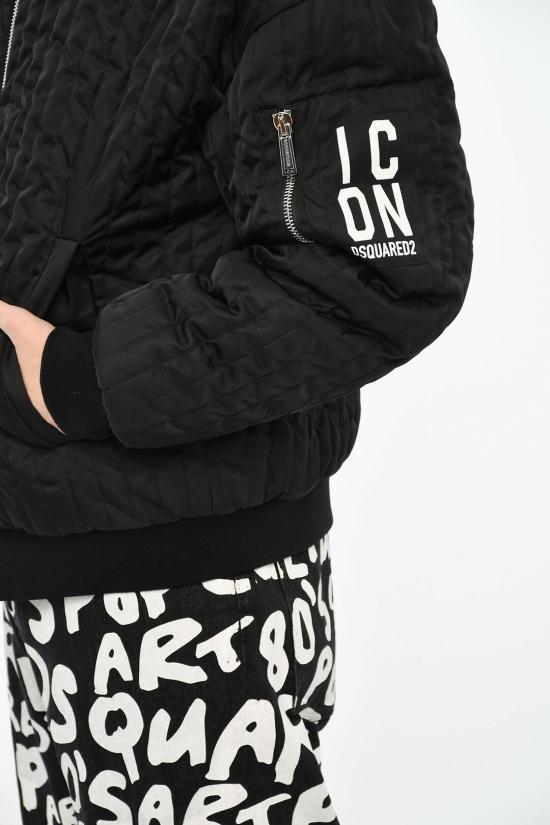  디스퀘어드2 봄버 자켓 S79AM0050 S78232 900 Black - DSQUARED2