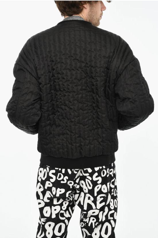  디스퀘어드2 봄버 자켓 S79AM0050 S78232 900 Black - DSQUARED2