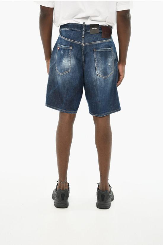  디스퀘어드2 숏팬츠 S74MU0798 S30342 470 Blue - DSQUARED2