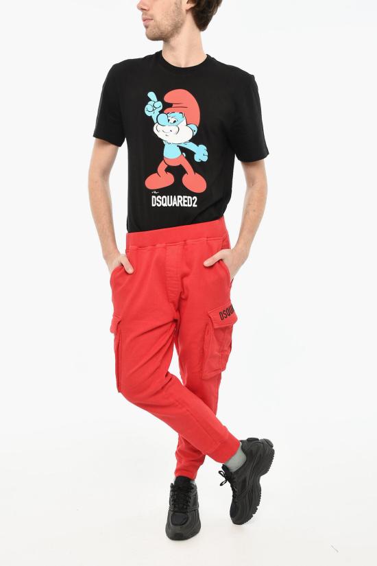  디스퀘어드2 스트레이트 팬츠 S74KB0827 S54438 312 Red - DSQUARED2