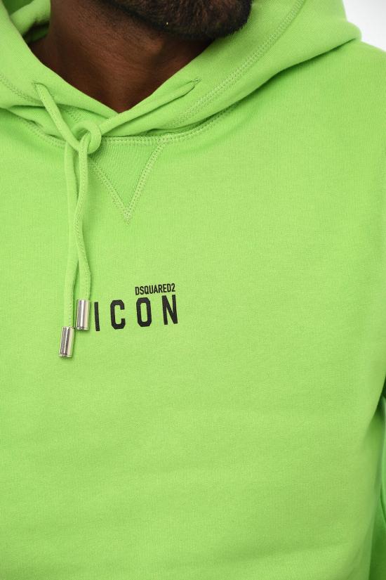  디스퀘어드2 후드 티셔츠 S79GU0010 S25516 666 Green - DSQUARED2
