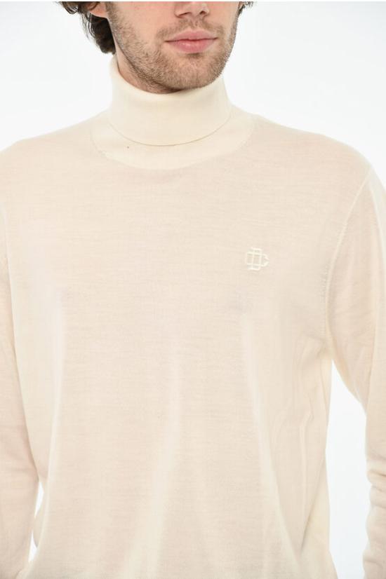  디스퀘어드2 터틀넥 S74HA1370 S18310 101 Beige - DSQUARED2