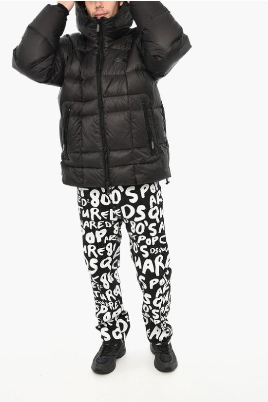  디스퀘어드2 패딩 S74AM1531 S54056 900 Black - DSQUARED2