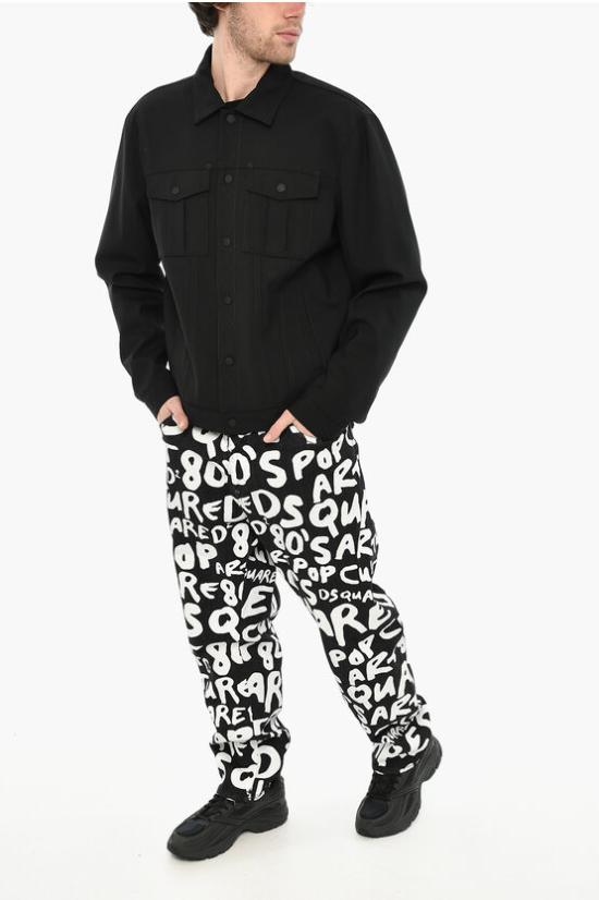  디스퀘어드2 자켓 S74AM1530 S40320 900 Black - DSQUARED2