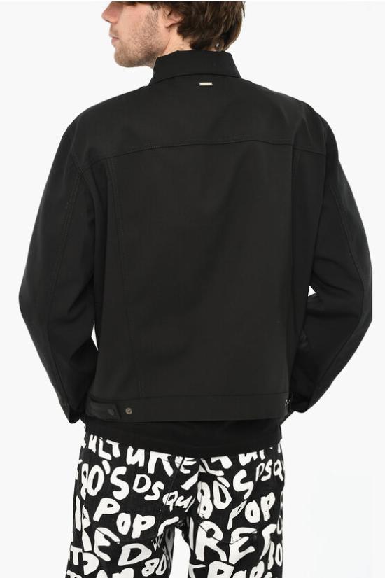  디스퀘어드2 자켓 S74AM1530 S40320 900 Black - DSQUARED2