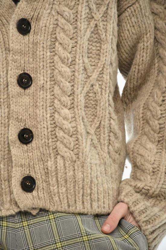  디스퀘어드2 가디건 S71HA1293 D13058 107 Beige - DSQUARED2