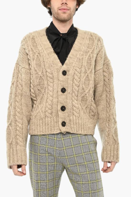  디스퀘어드2 가디건 S71HA1293 D13058 107 Beige