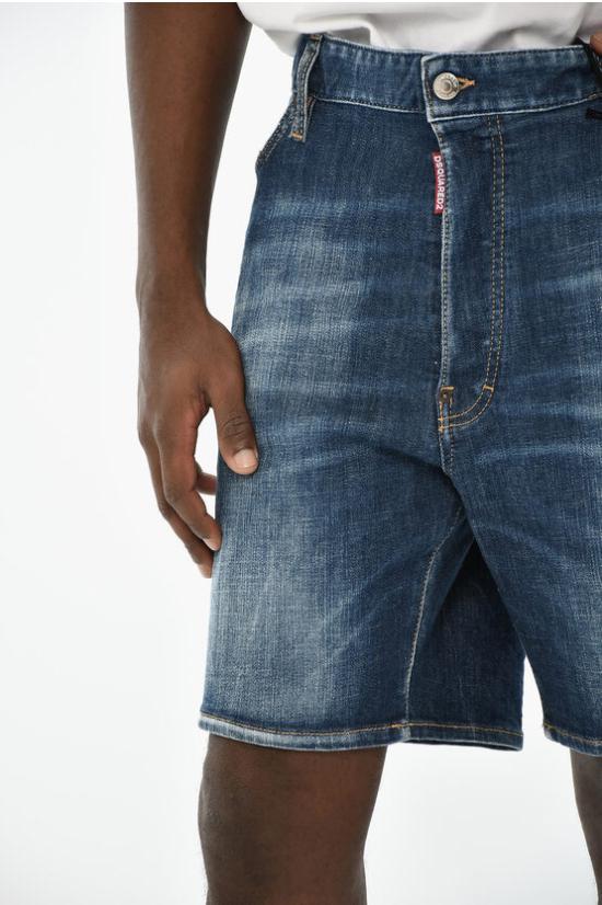  디스퀘어드2 숏팬츠 S74MU0869 S30872 470 Blue - DSQUARED2