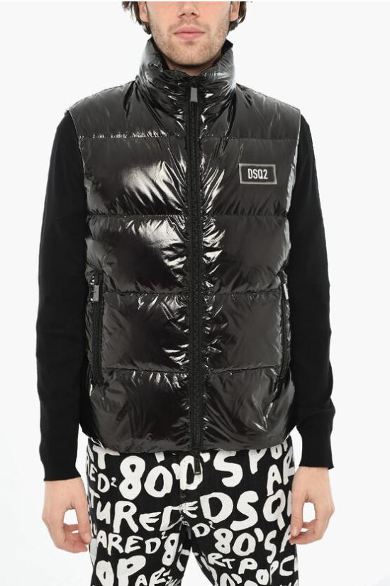  디스퀘어드2 패딩 조끼 S74FB0317 S54056 900 Black