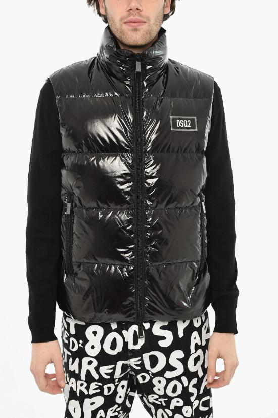  디스퀘어드2 패딩 조끼 S74FB0317 S54056 900 Black