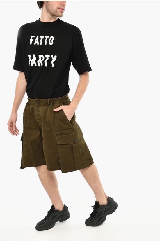  디스퀘어드2 숏팬츠 S74MU0813 S39021 728 Green - DSQUARED2