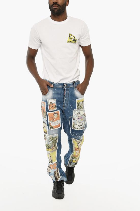  디스퀘어드2 데님 팬츠 S74LB1469 S30342 470 Blue - DSQUARED2