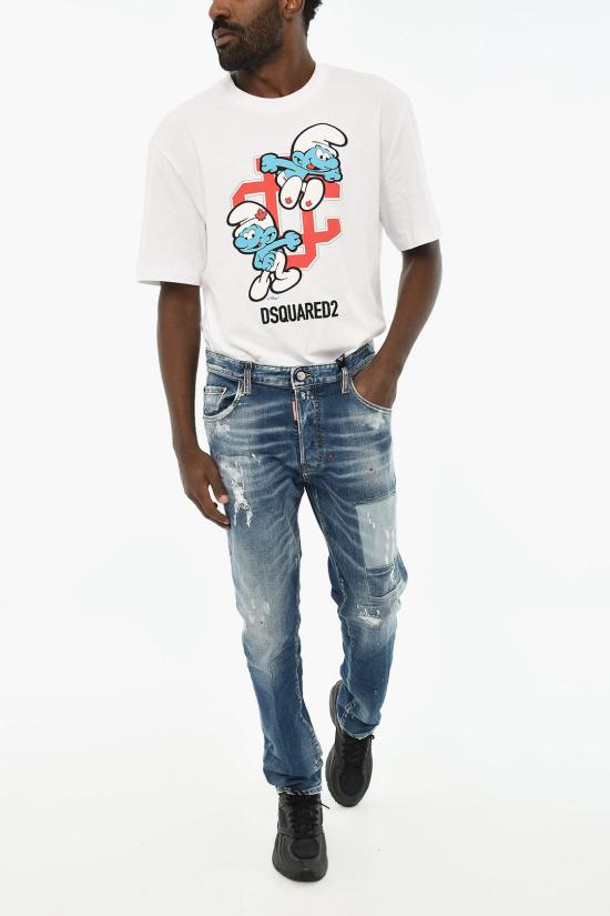  디스퀘어드2 데님 팬츠 S74LB1456 S30663 470 Blue - DSQUARED2