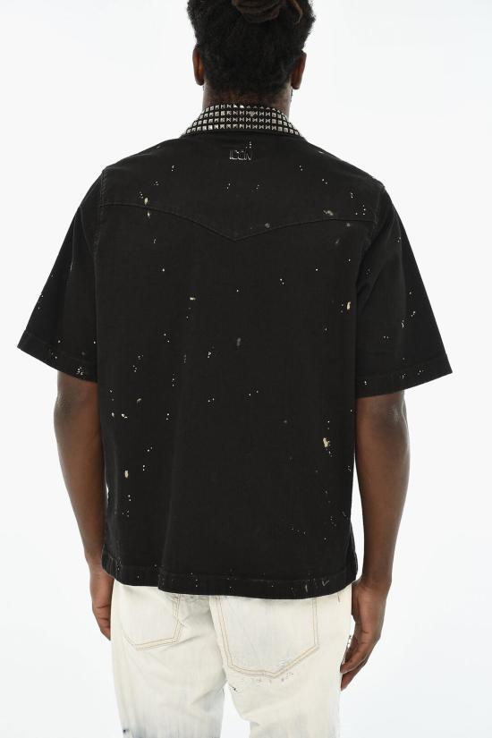  디스퀘어드2 긴팔 셔츠 S79DL0038 S30730 900 Black - DSQUARED2