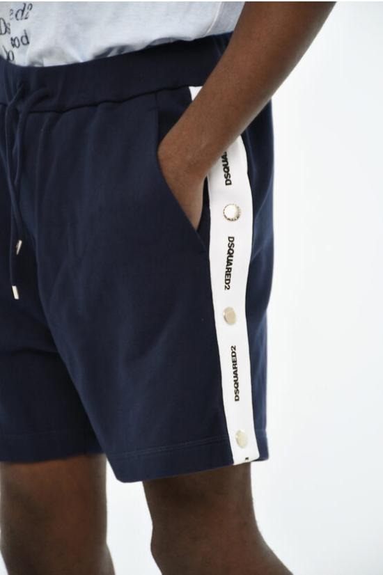  디스퀘어드2 숏팬츠 S74MU0816 S25551 534 Bianco Blu - DSQUARED2