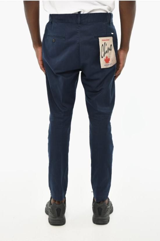  디스퀘어드2 치노 팬츠 S74KB0819 S39021 486 Blue - DSQUARED2