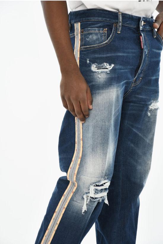  디스퀘어드2 데님 팬츠 S74LB1453 S30663 470 Blue - DSQUARED2