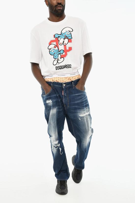  디스퀘어드2 데님 팬츠 S74LB1418 S30663 470 Blue - DSQUARED2