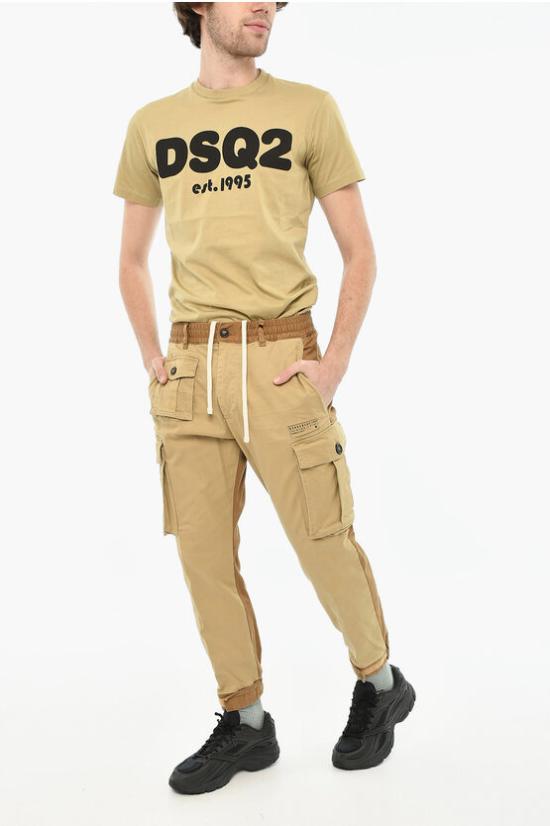  디스퀘어드2 카고 팬츠 S74KB0887 S39021 962 Beige Marrone - DSQUARED2
