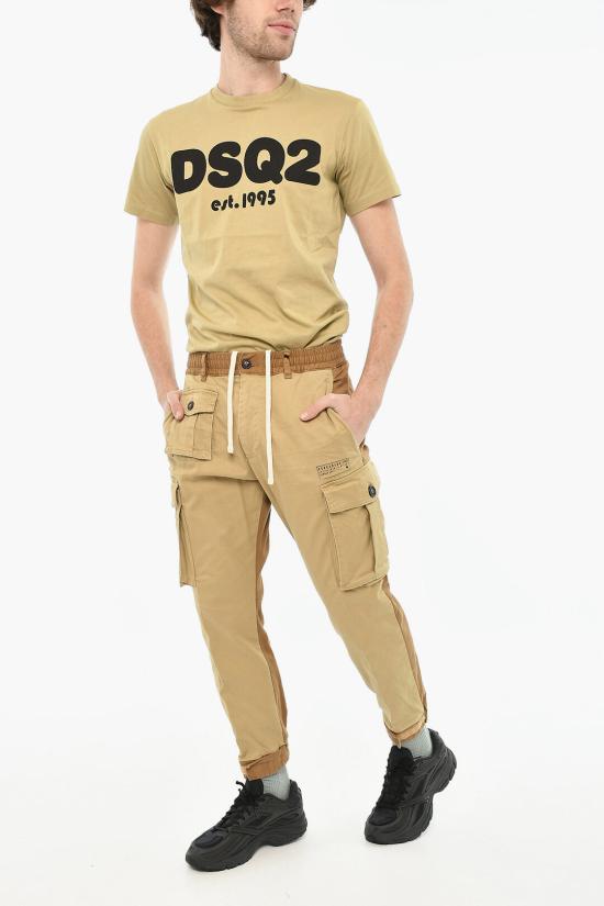  디스퀘어드2 카고 팬츠 S74KB0887 S39021 962 Beige Marrone - DSQUARED2