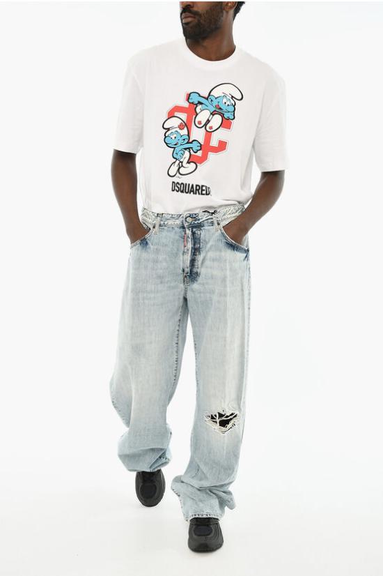  디스퀘어드2 데님 팬츠 S71LB1387 S30309 470 Blue - DSQUARED2