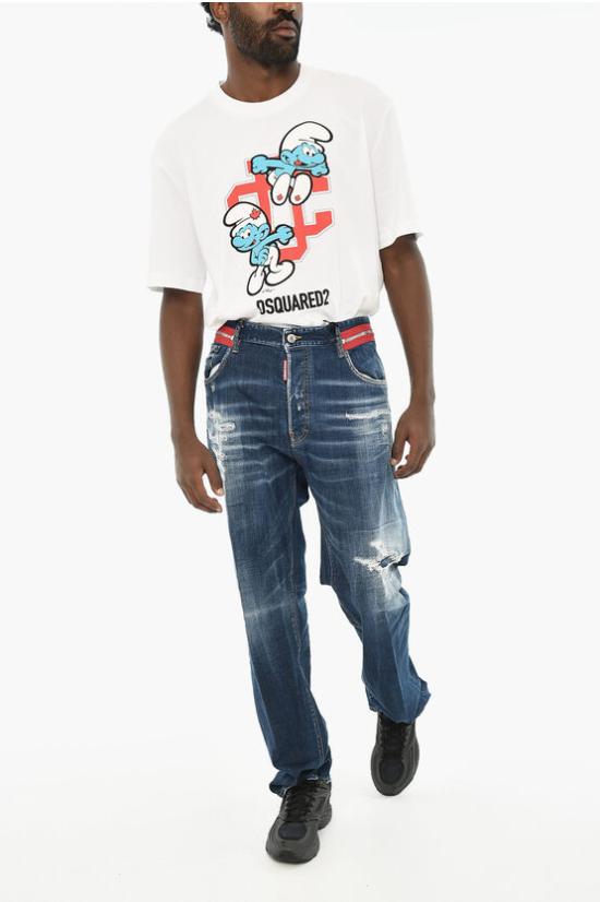  디스퀘어드2 데님 팬츠 S71LB1349 S30342 470 Blue - DSQUARED2