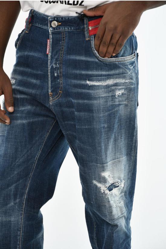  디스퀘어드2 데님 팬츠 S71LB1349 S30342 470 Blue - DSQUARED2