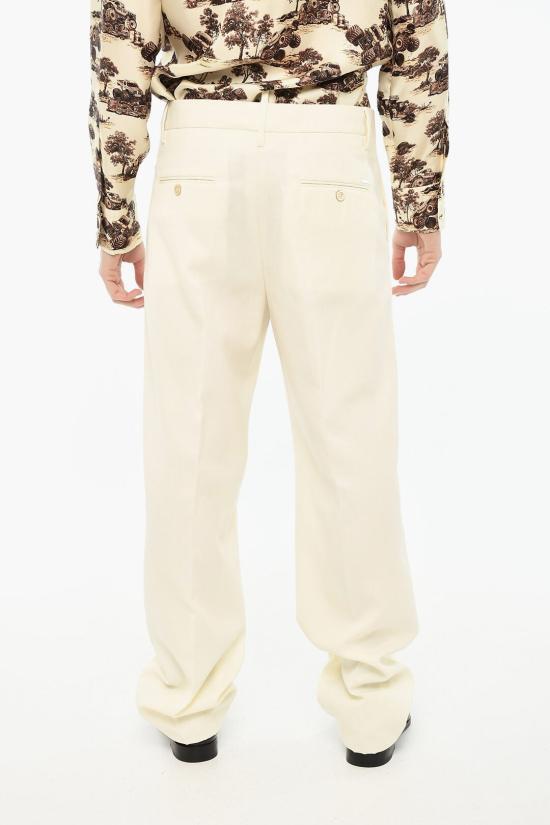  디스퀘어드2 스트레이트 팬츠 S71KB0610 S76498 101 White - DSQUARED2