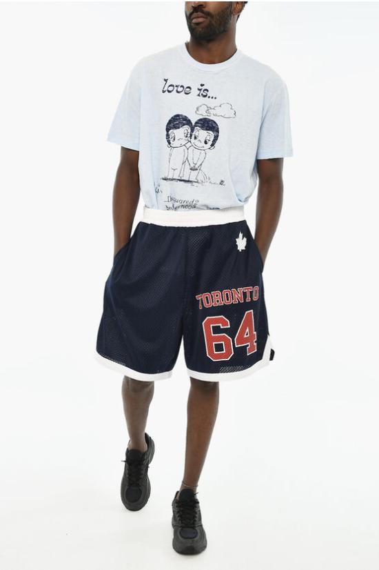  디스퀘어드2 숏팬츠 S71MU0807 S24672 478 Blue - DSQUARED2