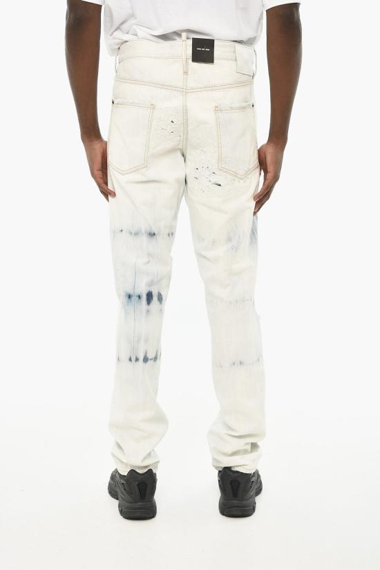  디스퀘어드2 데님 팬츠 S71LB1407 S30309 470 Bianco Blu - DSQUARED2