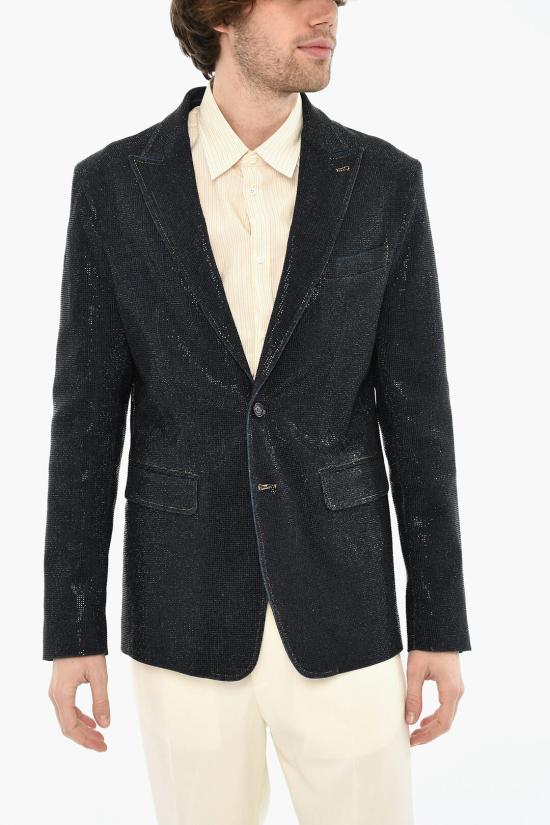  디스퀘어드2 수트 자켓 S74BN1236 S30342 470 Blue