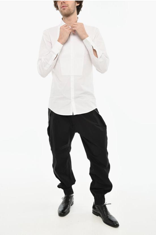  디스퀘어드2 긴팔 셔츠 S74DM0802 S42381 100 White - DSQUARED2