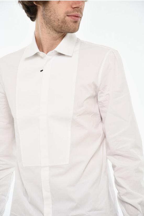  디스퀘어드2 긴팔 셔츠 S74DM0802 S42381 100 White - DSQUARED2