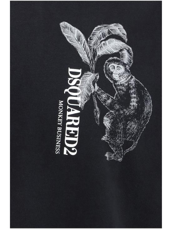 26SS 디스퀘어드2 반팔 티셔츠 S74GD1546D20106 900 BLACK - DSQUARED2